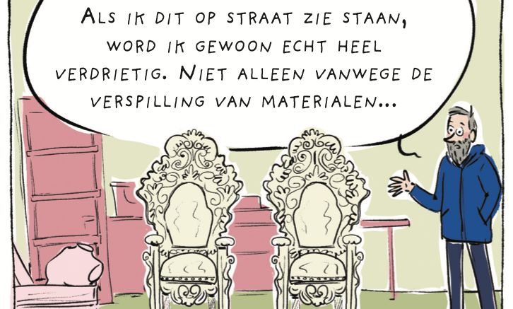 Opwaarts in stripformaat